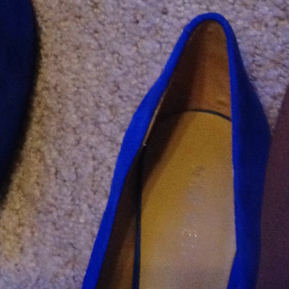 Blue Nine West heels - Picture 4 of 4